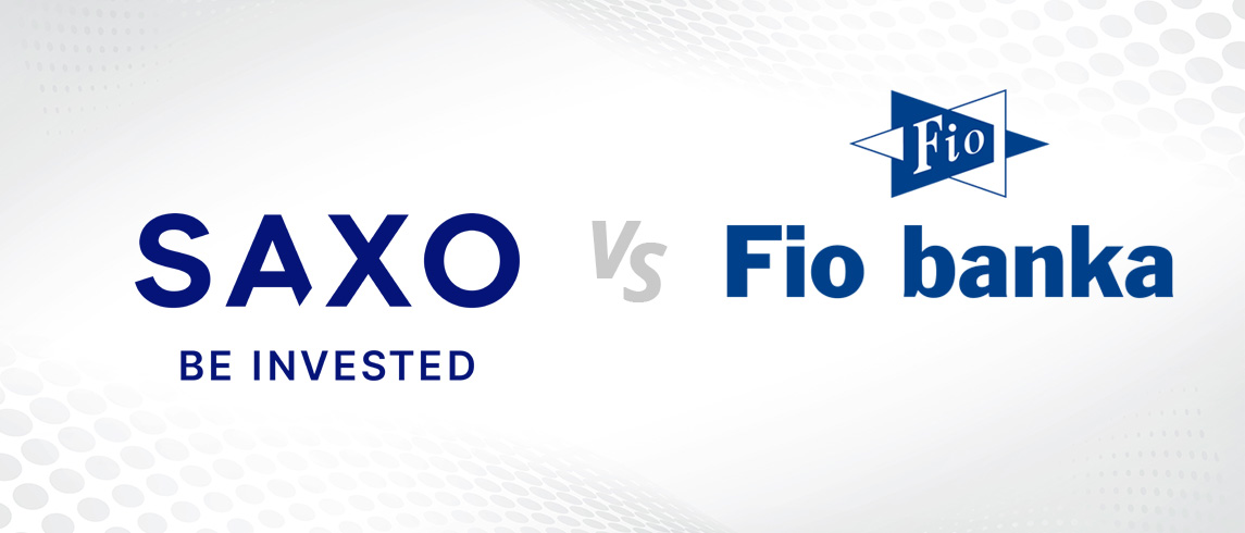 Saxo Bank vs. Fio – detailní srovnání