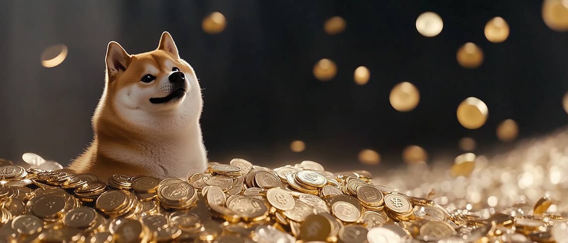 Dogecoin – aktuální cena na grafu + návod, jak jej koupit